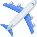 ✈ Facebook / Messenger «Airplane» Emoji - Facebook Website Version