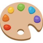 🎨 Facebook / Messenger «Artist Palette» Emoji - Version du site Facebook