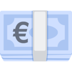 💶 Facebook / Messenger «Euro Banknote» Emoji - Version du site Facebook