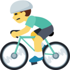 🚴 Facebook / Messenger «Person Biking» Emoji - Version du site Facebook