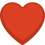 ♥ Смайлик Facebook / Messenger «Heart Suit»