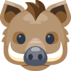 🐗 Facebook / Messenger «Boar» Emoji - Facebook Website version