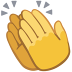 👏 Facebook / Messenger «Clapping Hands» Emoji - Facebook Website version