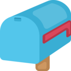 📪 Facebook / Messenger «Closed Mailbox With Lowered Flag» Emoji