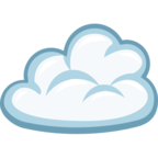 ☁ «Cloud» Emoji para Facebook / Messenger - Versión del sitio web de Facebook
