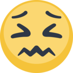 😖 «Confounded Face» Emoji para Facebook / Messenger
