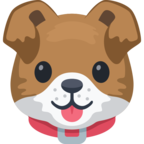 🐶 Facebook / Messenger «Dog Face» Emoji - Facebook Website Version