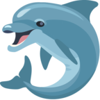 🐬 Смайлик Facebook / Messenger «Dolphin»