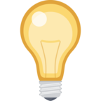 💡 Facebook / Messenger «Light Bulb» Emoji - Version du site Facebook