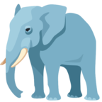 🐘 Смайлик Facebook / Messenger «Elephant»