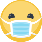 😷 Facebook / Messenger «Face With Medical Mask» Emoji - Version du site Facebook
