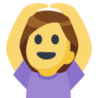 🙆 «Person Gesturing OK» Emoji para Facebook / Messenger