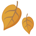 🍂 «Fallen Leaf» Emoji para Facebook / Messenger