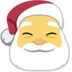 🎅 Смайлик Facebook / Messenger «Santa Claus»
