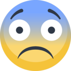 😨 «Fearful Face» Emoji para Facebook / Messenger