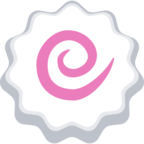 🍥 Facebook / Messenger «Fish Cake With Swirl» Emoji - Facebook Website Version