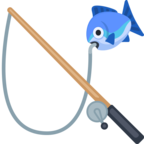 🎣 «Fishing Pole» Emoji para Facebook / Messenger