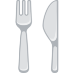 🍴 «Fork and Knife» Emoji para Facebook / Messenger
