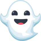 👻 Смайлик Facebook / Messenger «Ghost»