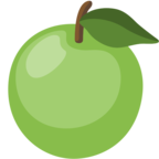 🍏 «Green Apple» Emoji para Facebook / Messenger - Versión del sitio web de Facebook