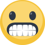 😬 «Grimacing Face» Emoji para Facebook / Messenger