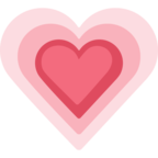 💗 Facebook / Messenger «Growing Heart» Emoji - Facebook Website Version