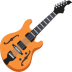 🎸 «Guitar» Emoji para Facebook / Messenger