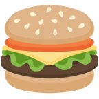 🍔 Смайлик Facebook / Messenger «Hamburger»