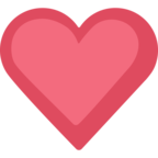 ❤ Смайлик Facebook / Messenger «Red Heart» - На сайте Facebook