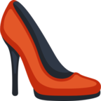 👠 «High-Heeled Shoe» Emoji para Facebook / Messenger