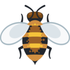 🐝 Смайлик Facebook / Messenger «Honeybee»
