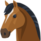 🐴 Facebook / Messenger «Horse Face» Emoji - Facebook Website Version