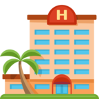 🏨 Facebook / Messenger «Hotel» Emoji - Facebook Website Version