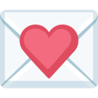 💌 «Love Letter» Emoji para Facebook / Messenger - Versión del sitio web de Facebook