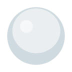 ⚪ «White Circle» Emoji para Facebook / Messenger