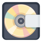 💽 Facebook / Messenger «Computer Disk» Emoji - Version du site Facebook