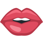 👄 «Mouth» Emoji para Facebook / Messenger