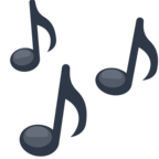 🎶 Facebook / Messenger «Musical Notes» Emoji - Version du site Facebook