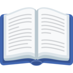 📖 «Open Book» Emoji para Facebook / Messenger - Versión del sitio web de Facebook