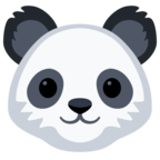🐼 Смайлик Facebook / Messenger «Panda Face»