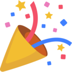 🎉 «Party Popper» Emoji para Facebook / Messenger