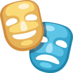 🎭 Facebook / Messenger «Performing Arts» Emoji - Version du site Facebook