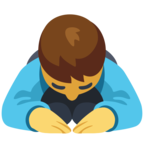 🙇 Facebook / Messenger «Person Bowing» Emoji - Version du site Facebook