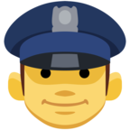 👮 Facebook / Messenger «Police Officer» Emoji