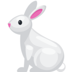 🐇 Смайлик Facebook / Messenger «Rabbit»