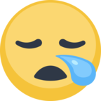 😪 «Sleepy Face» Emoji para Facebook / Messenger