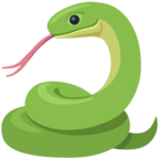 🐍 Смайлик Facebook / Messenger «Snake»