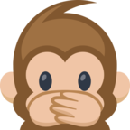 🙊 Смайлик Facebook / Messenger «Speak-No-Evil Monkey»