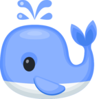 🐳 «Spouting Whale» Emoji para Facebook / Messenger
