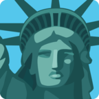 🗽 Смайлик Facebook / Messenger «Statue of Liberty» - На сайте Facebook